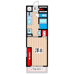 YsフラッツNCの物件間取画像